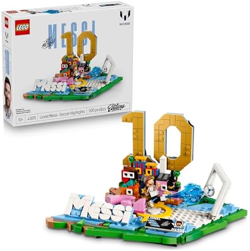LEGO EDITIONS LIONEL MESSI - JUEGO DE CONSTRUCCIÓN PARA NIÑOS Y NIÑAS, A PARTIR DE 10 AÑOS, REGALO DE FÚTBOL COLECCIONABLE - 6