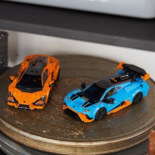 LEGO SPEED CHAMPIONS LAMBORGHINI REVUELTO Y HURACÁN STO JUGUETES DE COCHES - JUGUETE DE CONSTRUCCIÓN PARA JUEGO - 6