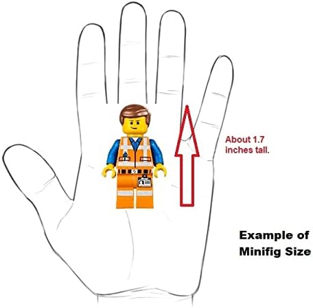 LEGO HOMBRE DE LA POLICÍA DE LA CIUDAD CON HELICÓPTERO, 1 PIEZA, 5 AÑOS, CONJUNTO DE CONSTRUCCIÓN - 4