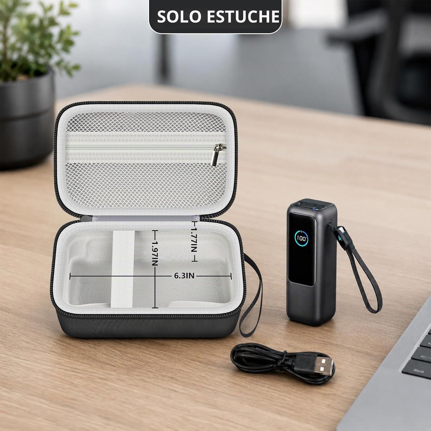 GWCASE - FUNDA DE BANCO DE ENERGÍA, AJUSTE PERSONALIZADO PARA ANKER A1695 - 2