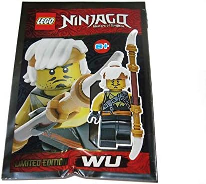 LEGO NINJAGO: TEEN WU CON DISFRAZ DE CAZADOR DE DRAGONES CON BASTÓN DE BATALLA - 3