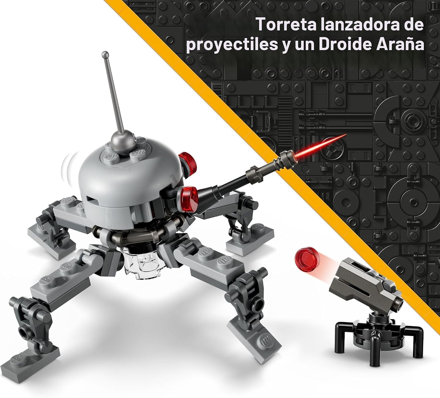 LEGO STAR WARS PAQUETE DE BATALLA DEL 327 CUERPO ESTELAR DE CLONE TROOPERS - JUGUETE DE CONSTRUCCIÓN - SET DE JUEGO DE ROL - 6