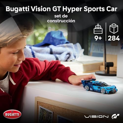 LEGO SPEED CHAMPIONS BUGATTI VISION GRAN TURISMO HYPER SPORTS CAR - JUEGO DE CONSTRUCCIÓN DE JUGUETE PARA NIÑOS Y JUGADORES - 6