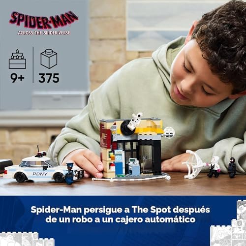 LEGO MARVEL SPIDER-VERSE MILES MORALES VS. THE SPOT - JUEGO DE JUGUETES DE CONSTRUCCIÓN JUGUETE DE SUPERHÉROE DE MARVEL - 5