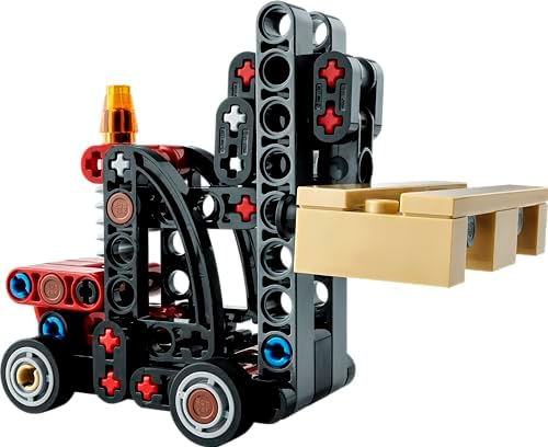 LEGO TECHNIC MONTACARGAS CON PALETA 30655 - 2