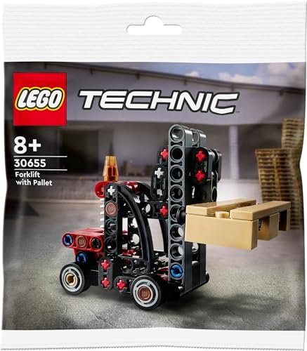 LEGO TECHNIC MONTACARGAS CON PALETA 30655 - 3