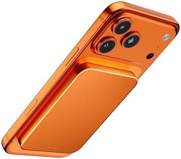 CUERPO DE TITANIO Y DISEÑO ULTRADELGADO DE 0.3 PULGADAS: BANCO DE ENERGÍA MAGNÉTICO DE 5000 MAH CON CUERPO DE TITANIO, - 5