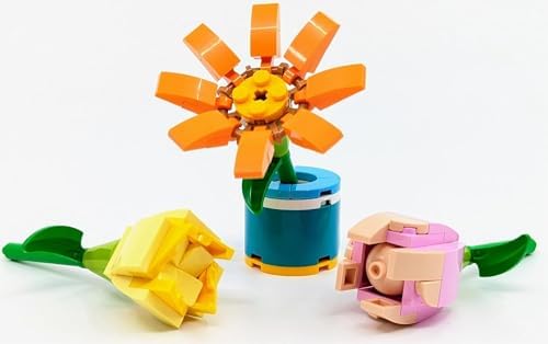 LEGO FRIENDS FRIENDSHIP FLOWERS 30634 BOLSA DE PLÁSTICO, NARANJA, ROSA, ROSA, AMARILLO - 3