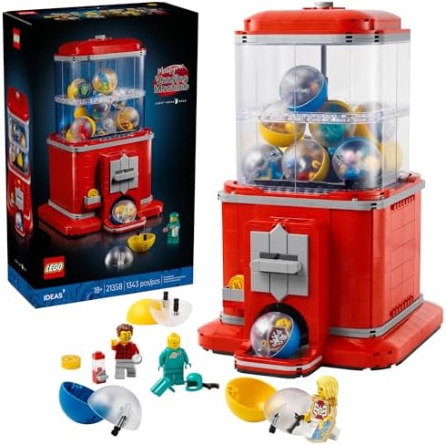 LEGO IDEAS MINIFIGURE - JUEGO DE CONSTRUCCIÓN DE MÁQUINAS EXPENDEDORAS PARA ADULTOS, DECORACIÓN CREATIVA DE OFICINA O - 6