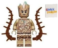 LEGO SUPERHÉROES: MINIFIGURA GROOT CON BRAZOS EXTENDIDOS - 5