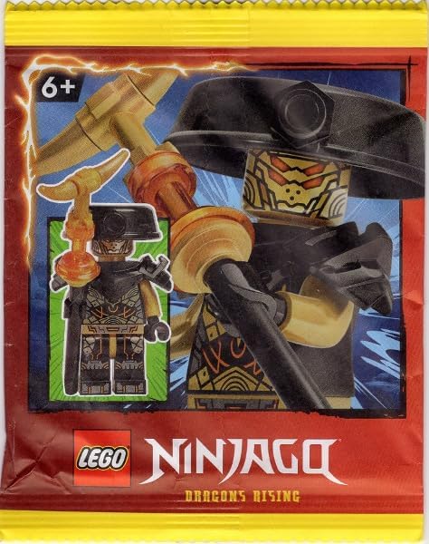 LEGO NINJAGO: MINIFIGURA DEL COMANDANTE DE LA GUARDIA IMPERIAL CON PERSONAL - 4