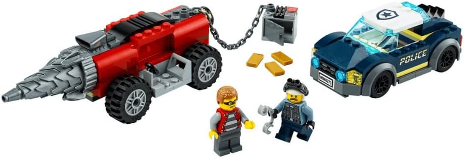 LEGO CIUDAD - POLICÍA DE ÉLITE: PERSECUCIÓN DE COCHES DE PERFORACIÓN 60273 - 1