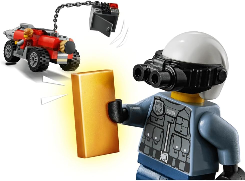 LEGO CIUDAD - POLICÍA DE ÉLITE: PERSECUCIÓN DE COCHES DE PERFORACIÓN 60273 - 6