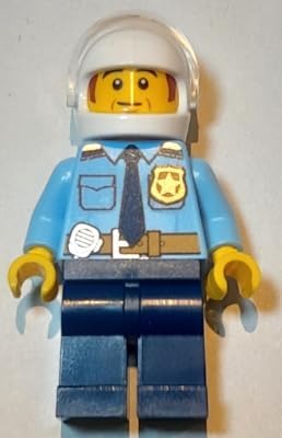 LEGO POLICÍA DE LA CIUDAD: MINIFIGURA DE POLICÍA CON BUGGY DE POLICÍA - 4