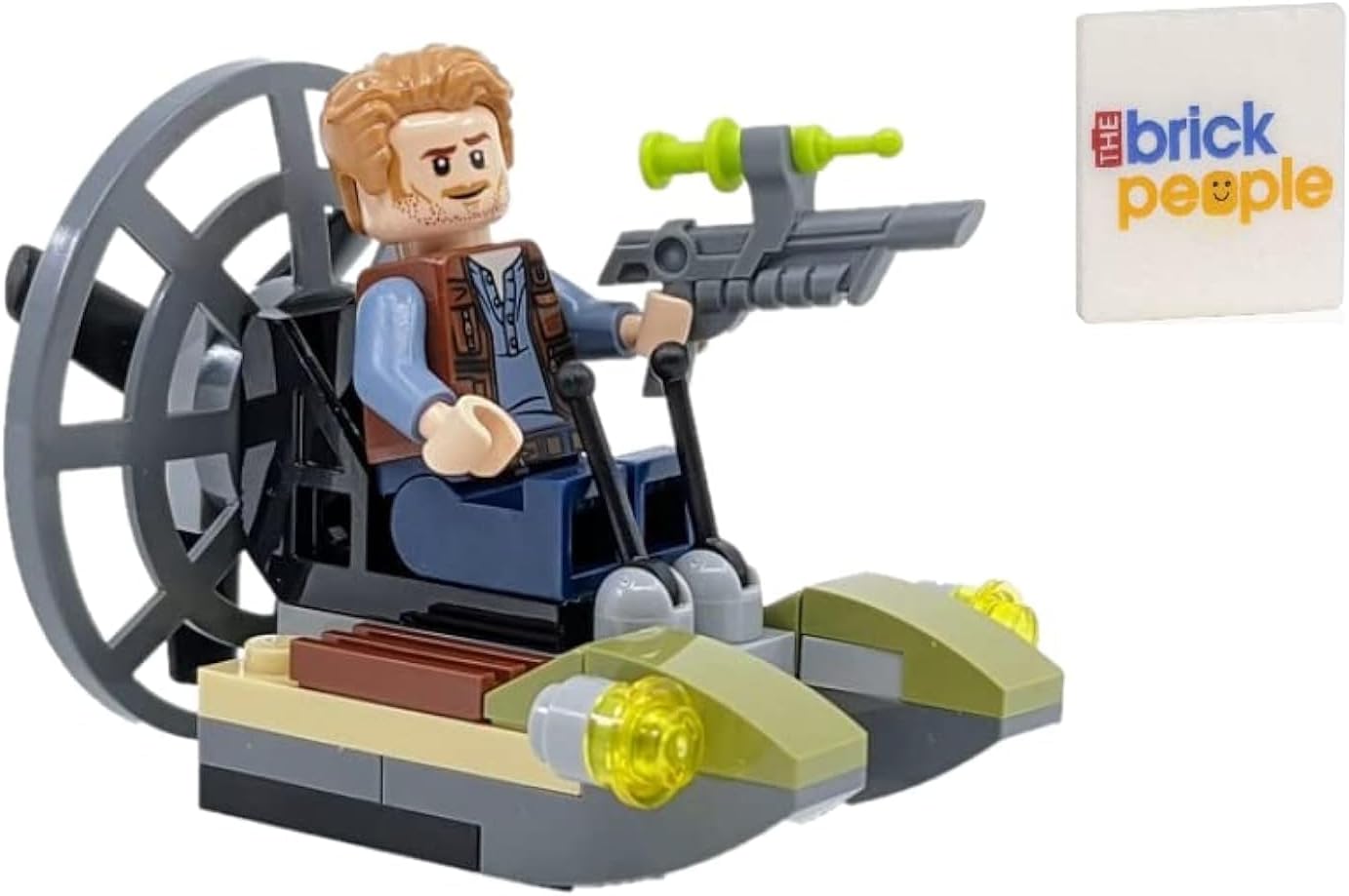 LEGO JURASSIC WORLD: OWEN CON AIRBOAT Y TRANQUILIZER GUN - A PARTIR DE 6 AÑOS - 1