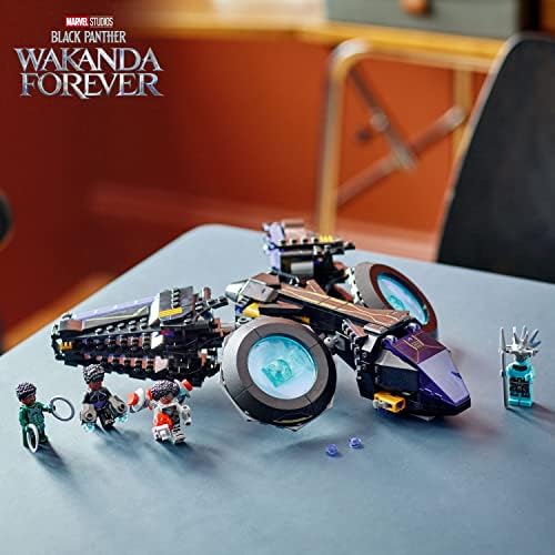 LEGO MARVEL SHURI S SUNBIRD, BLACK PANTHER - VEHÍCULO DE JUGUETE PARA NIÑOS, 76211 WAKANDA FOREVER, IDEA DE REGALO - 6