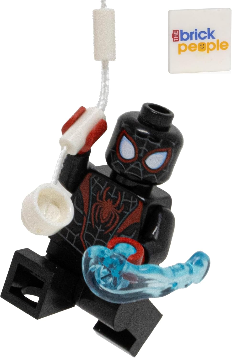 LEGO SUPERHÉROES: MILES MORALES MINIFIGURA CON WEB - 1
