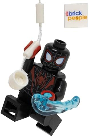 LEGO SUPERHÉROES: MILES MORALES MINIFIGURA CON WEB - 3