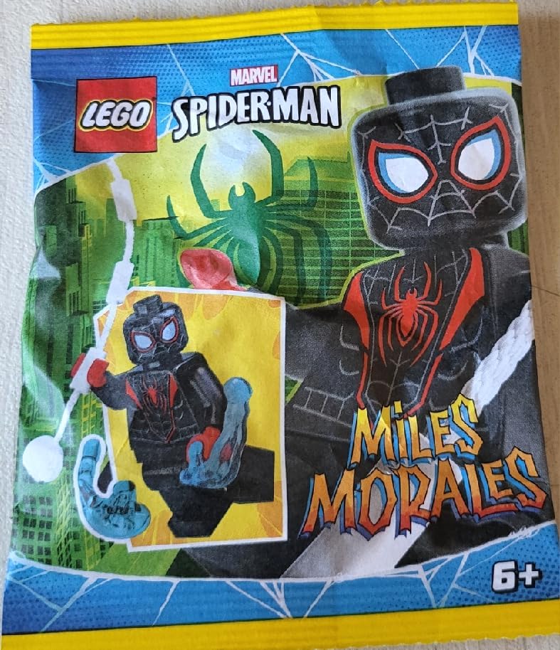 LEGO SUPERHÉROES: MILES MORALES MINIFIGURA CON WEB - 4