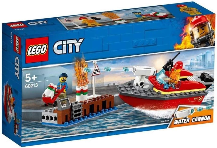 LEGO CITY DOCK SIDE FIRE 60213 KIT DE CONSTRUCCIÓN 97 PIEZAS - 1