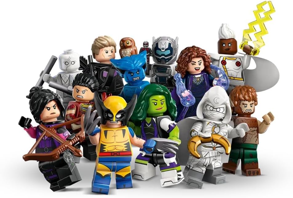 LEGO MARVEL SERIES 2 MINIFIGURE: AGATHA HARKNESS CON CAPA DE MALÉFICA PÚRPURA - SUPERHÉROES 71039 - 3