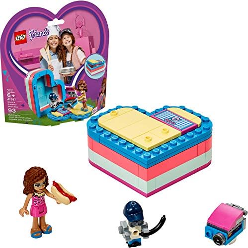 LEGO FRIENDS OLIVIA S SUMMER HEART BOX 41387 KIT DE CONSTRUCCIÓN, NUEVO 2019 93 PIEZAS - 6