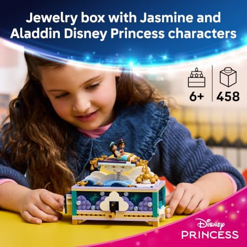 LEGO DISNEY PRINCESS JASMINE S JEWELRY BOX 43295 - 6