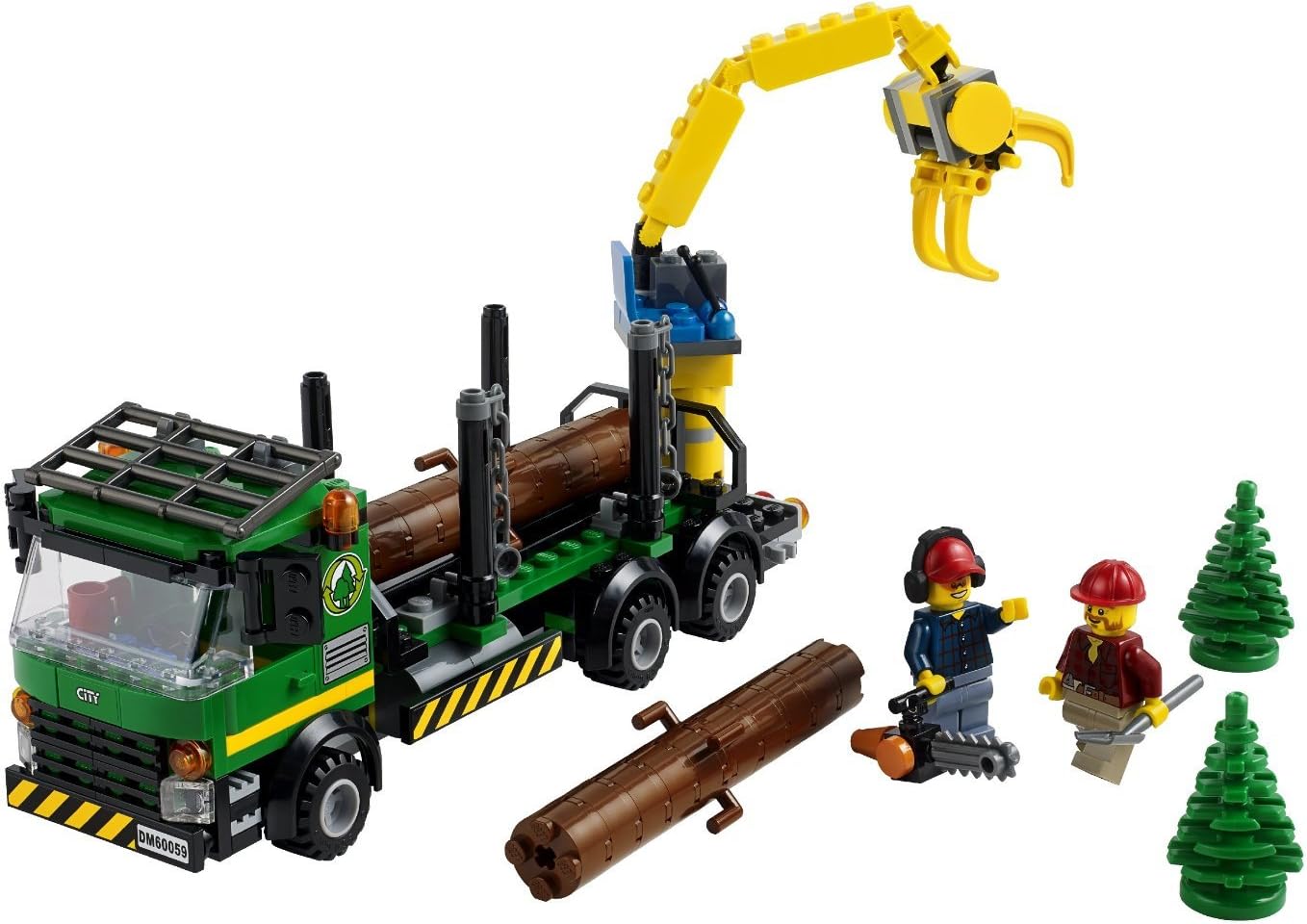 LEGO CITY GREAT VEHICLES 60059 CAMIÓN MADERERO - 1