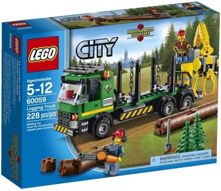 LEGO CITY GREAT VEHICLES 60059 CAMIÓN MADERERO - 3