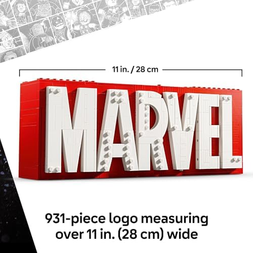 LEGO MARVEL: MARVEL - JUGUETE DE CONSTRUCCIÓN CON LOGOTIPO Y MINIFIGURAS SET COLECCIONABLE DE MARVEL PARA NIÑOS Y NIÑAS, - 6