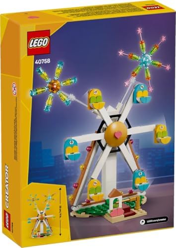 LEGO CREATOR NORIA DE CELEBRACIÓN CON JUEGO DE CONSTRUCCIÓN DE FUEGOS ARTIFICIALES 40758, 230 PIEZAS - 6