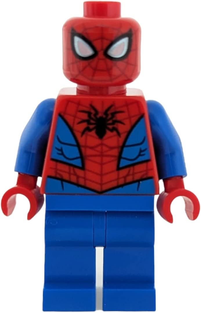MINFIGURAS DE SUPERHÉROES LEGO MARVEL: SPIDER-MAN CON DISEÑO DE TELARAÑA NEGRA - 1