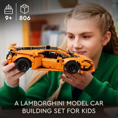 LEGO TECHNIC LAMBORGHINI HURACÁN TECNICA NARANJA JUGUETES DE CONSTRUCCIÓN - JUGUETES DE CONSTRUCCIÓN PARA NIÑOS, NIÑOS - 6