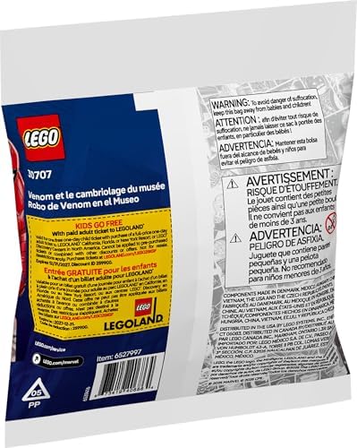 LEGO MARVEL SPIDER-MAN VENOM S MUSEUM ROBBERY - JUEGO DE CONSTRUCCIÓN 30707, 36 PIEZAS, A PARTIR DE 6 AÑOS - 5