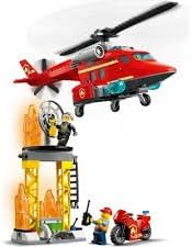 LEGO CITY FIRE RESCUE HELICOPTER 60281 KIT DE CONSTRUCCIÓN JUGUETE DE BOMBERO Y DIVERTIDO JUEGO PARA NIÑOS, NUEVO 2021 212 - 6
