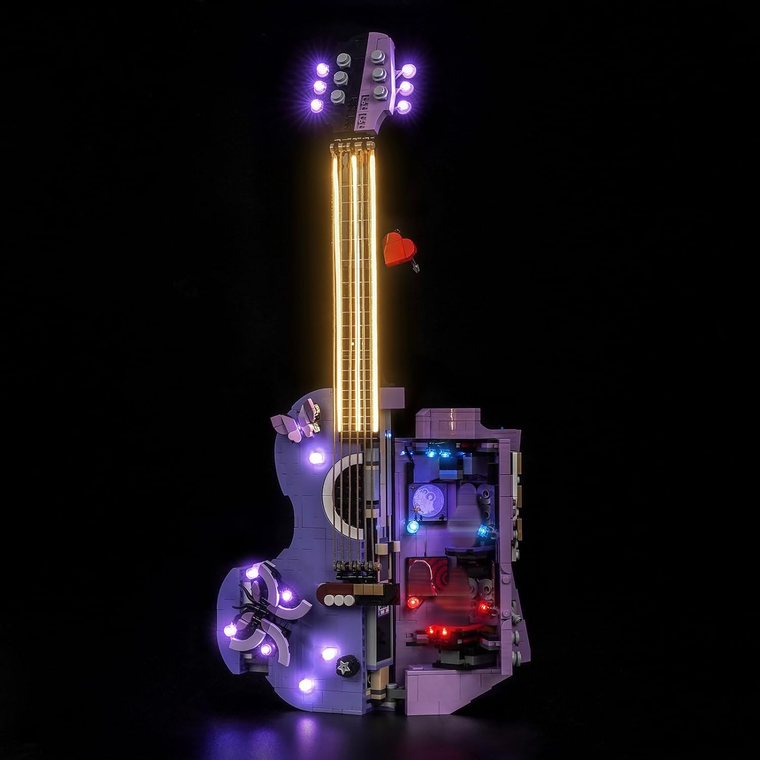 LOCOLEE KIT DE LUCES MUSICALES PARA GUITARRA DUAL LEGO OLIVIA RODRIGO 43031 - 1