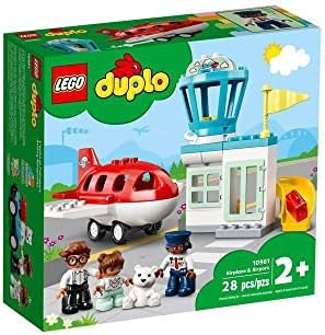 LEGO DUPLO TOWN AIRPLANE Y AIRPORT 10961 JUGUETE DE CONSTRUCCIÓN JUEGO IMAGINATIVO PARA NIÑOS GRAN REGALO DIVERTIDO - 5
