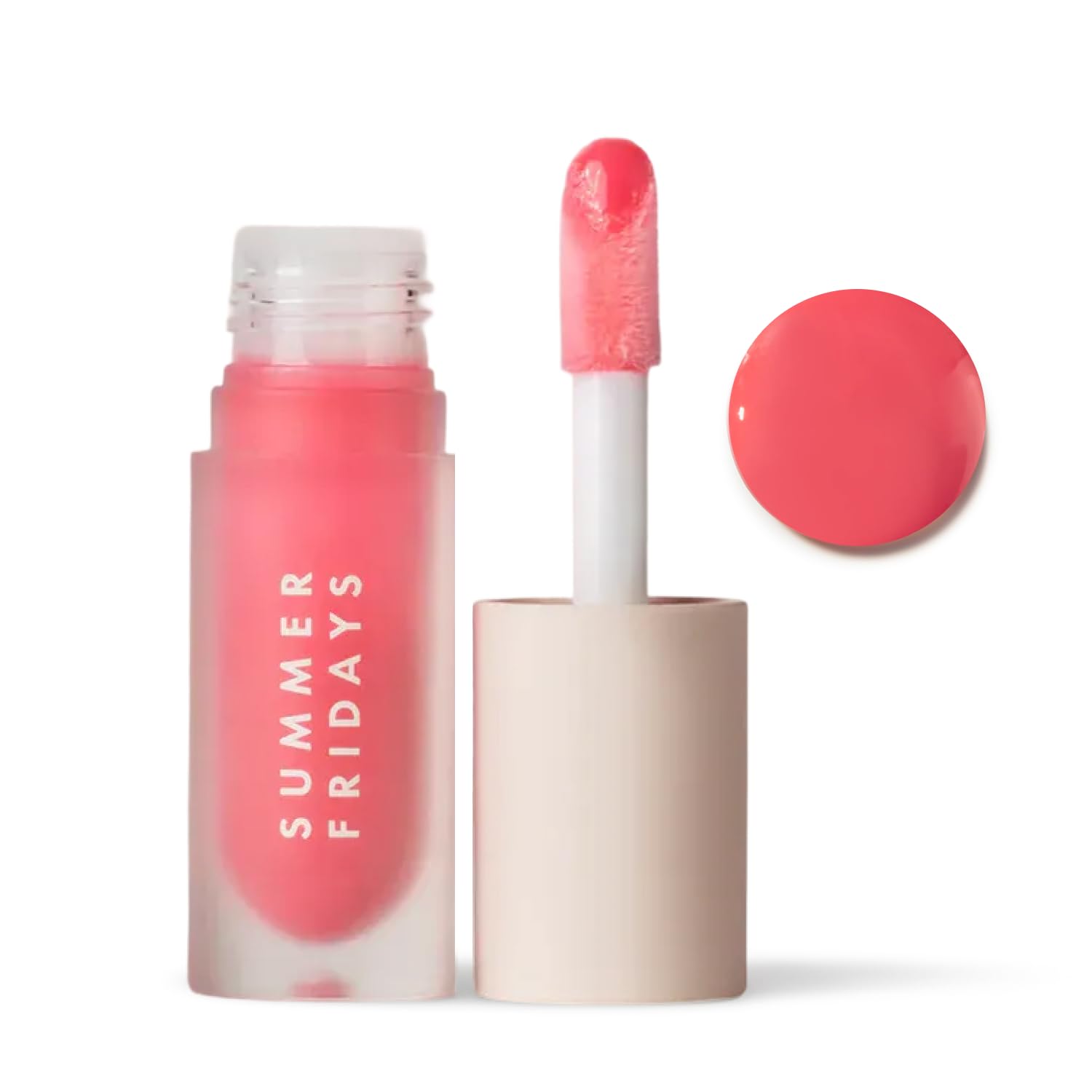 SUMMER FRIDAYS - PROTECTOR LABIAL DE ENSUEĂO PARA UNA COBERTURA TRASLĂCIDA, ALTO BRILLO, HIDRATACIĂN PROFUNDA, FĂRMULA NO - 1