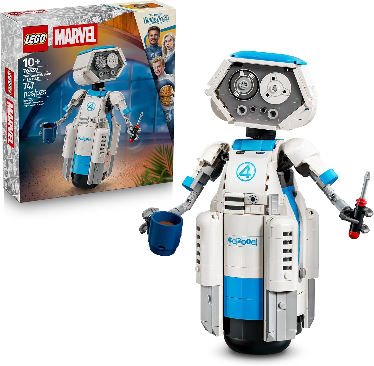LEGO MARVEL THE FANTASTIC FOUR H.E.R.B.I.E. 76339 - 1