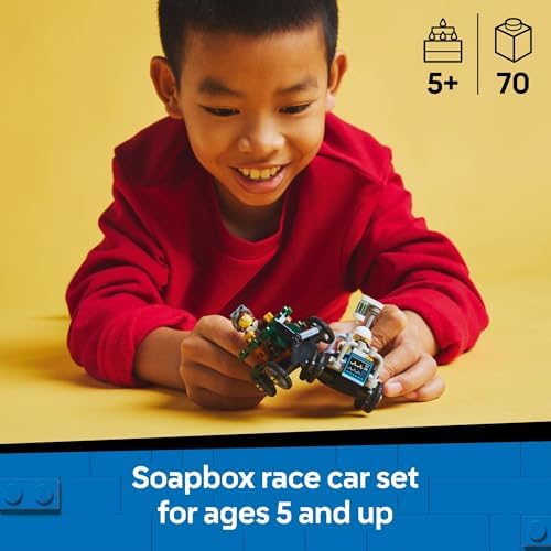 LEGO CITY JUEGO DE VEHÍCULOS DE CARRERA DE AVIÓN VS. CAMA DE HOSPITAL PARA NIÑOS, NIÑAS Y NIÑOS, EDADES 5 - REGALO - 4