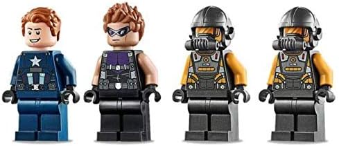LEGO MARVEL AVENGERS TRUCK TAKE-DOWN 76143 CAPITÁN AMÉRICA Y HAWKEYE DE ACCIÓN DE SUPERHÉROE, MINIFIGURAS Y VEHÍCULOS - 6
