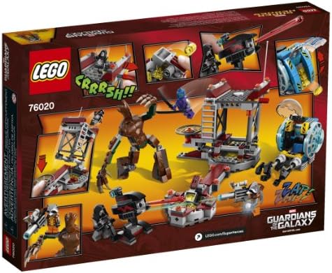JUEGO DE CONSTRUCCIÓN PARA LA MISIÓN DE ESCAPE KNOWHERE DE SUPERHEROES DE LEGO, 76020 DESCONTINUADO POR EL FABRICANTE - 5