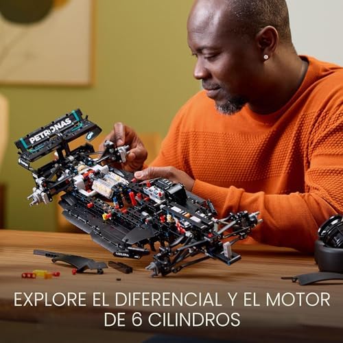 CONJUNTOS DE KITS DE MODELO DE COCHE LEGO TECHNIC MERCEDES-AMG F1 W14 E PERFORMANCE - JUEGOS DE CONSTRUCCIÓN DE FÓRMULA 1 - 4