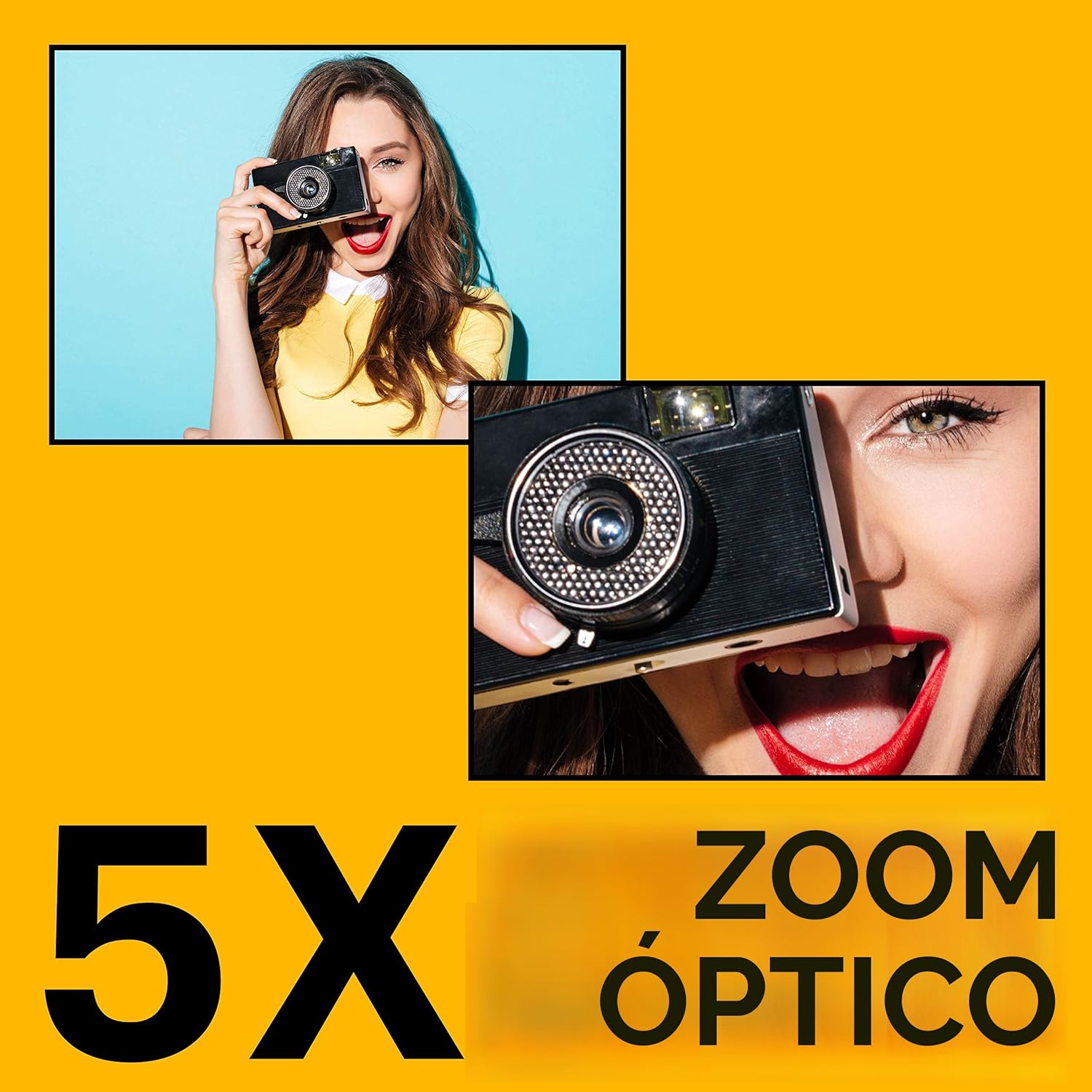KODAK PIXPRO FZ55 - CÁMARA DIGITAL COMPACTA DE 16 MP, ZOOM ÓPTICO 5X, COLOR - 4