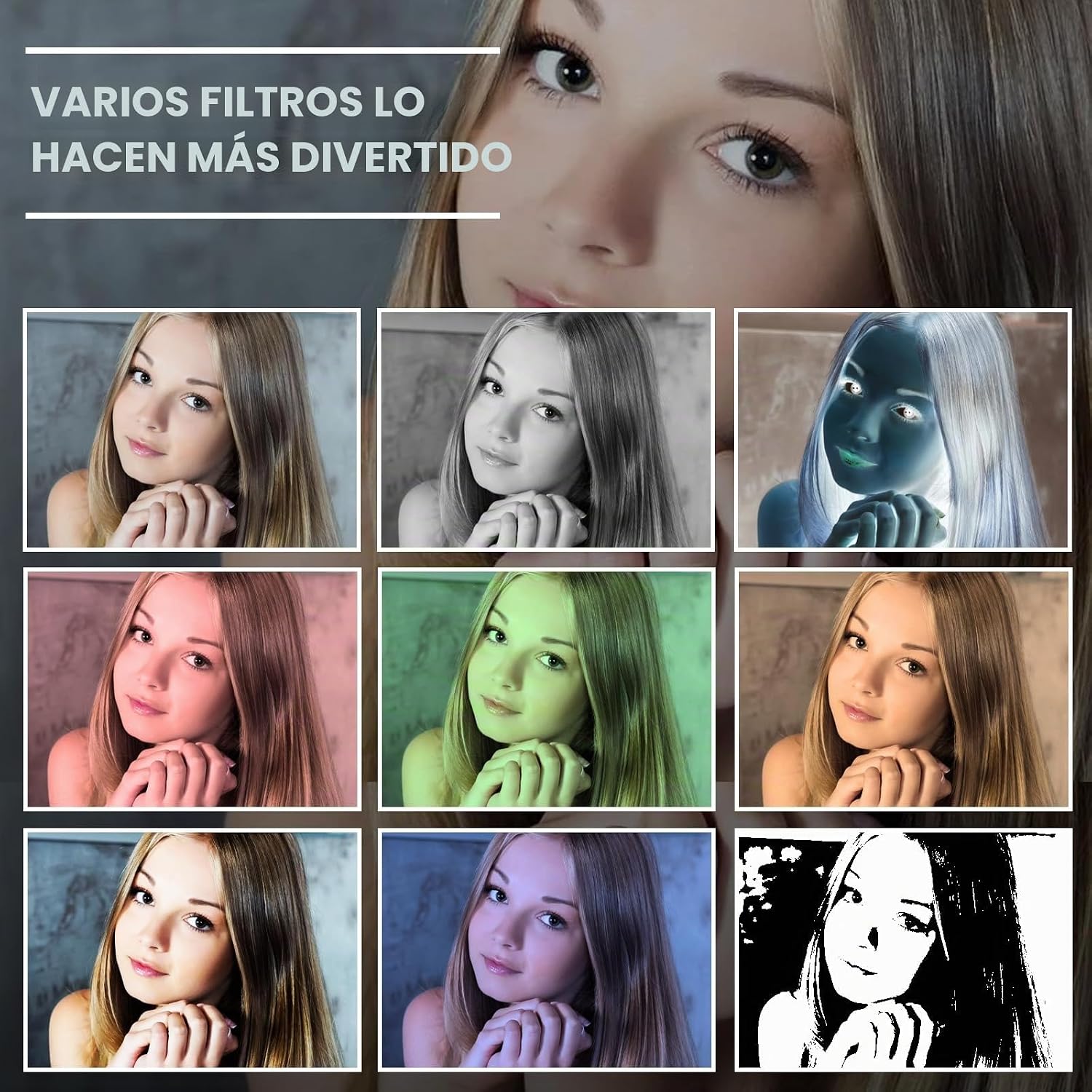 CÁMARA DIGITAL CON PANTALLA ABATIBLE DE 3 PULGADAS, ZOOM DIGITAL DE 16X, CÁMARA COMPACTA DE PUNTO Y DISPARO PARA NIÑOS, - 3