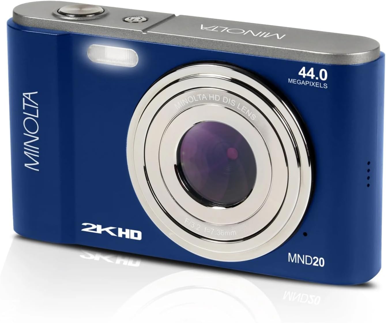 MINOLTA MINOLTA MND20 44 MP 2.7K CÁMARA DIGITAL ULTRA HD AZUL - 1