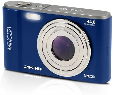 MINOLTA MINOLTA MND20 44 MP 2.7K CÁMARA DIGITAL ULTRA HD AZUL - 6