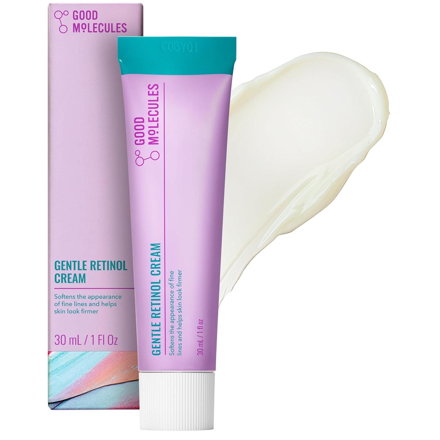 GOOD MOLECULES CREMA SUAVE DE RETINOL - CREMA DE NOCHE DE RETINOL PARA MINIMIZAR LA APARIENCIA DE LÍNEAS FINAS Y ARRUGAS, - 1