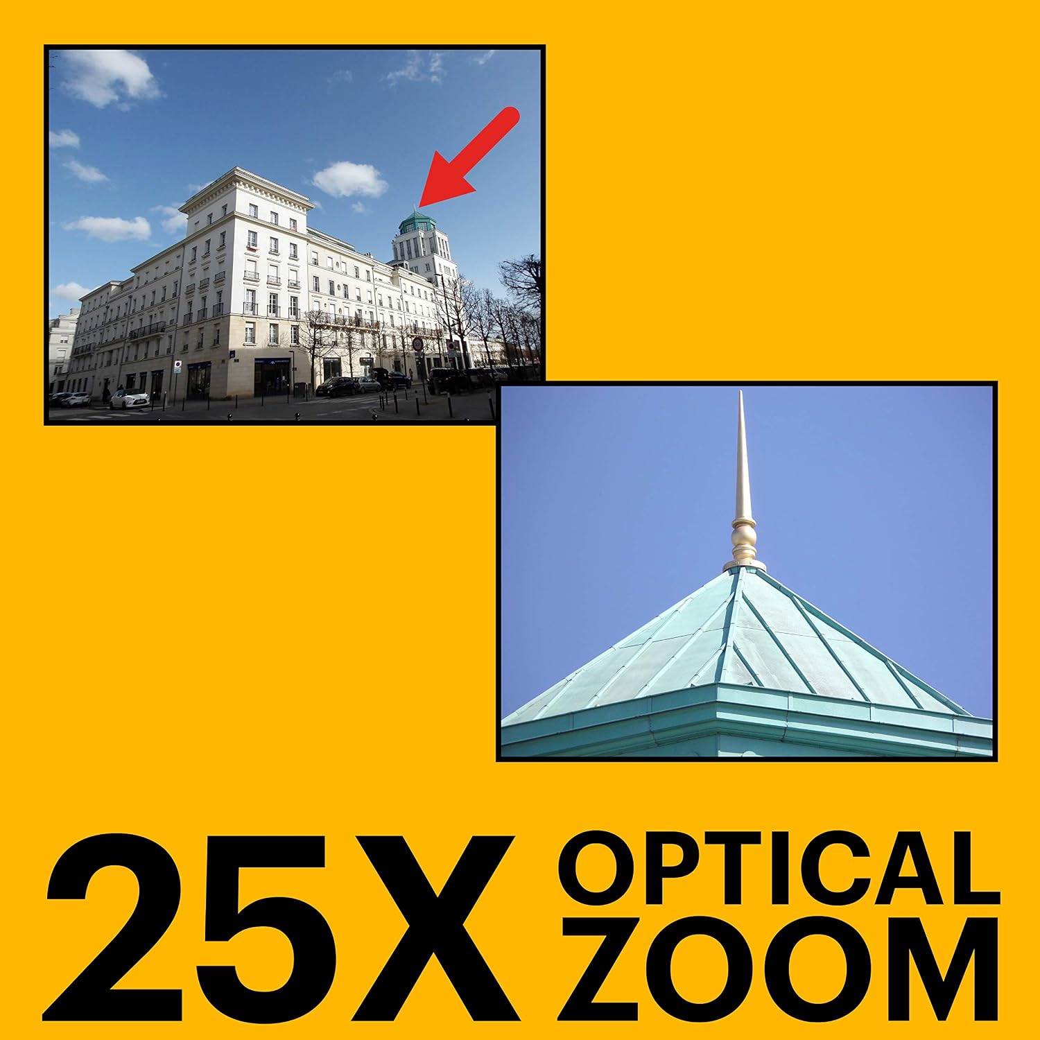 KODAK PIXPRO AZ255 - CÁMARA DIGITAL DE 16 MP, ZOOM ÓPTICO DE 25X, AA, OIS - 3
