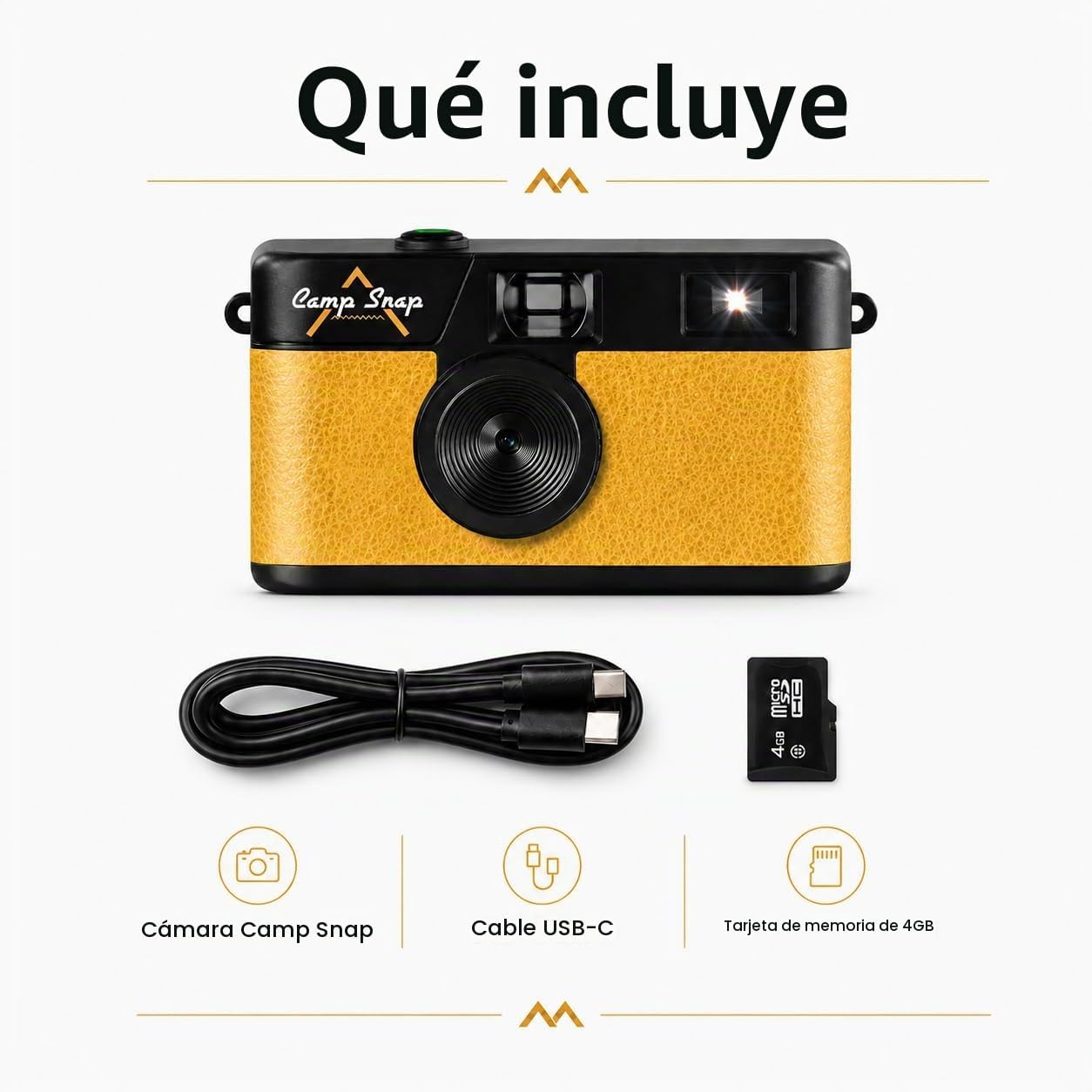 RAYO DE SOL AMARILLO DE CAMP SNAP LTD - 5